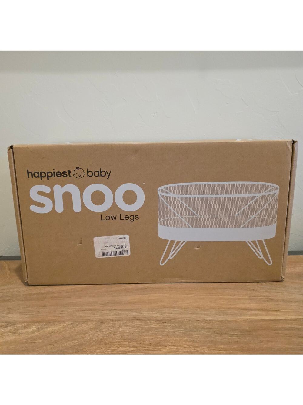 Happiest Baby Snoo Low Legs Accessory Kit White Bassinet Leg Set New In Box